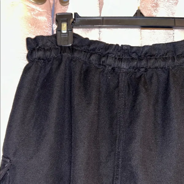 Bella Dahl Size M Black Paperbag Skirt - Image 8
