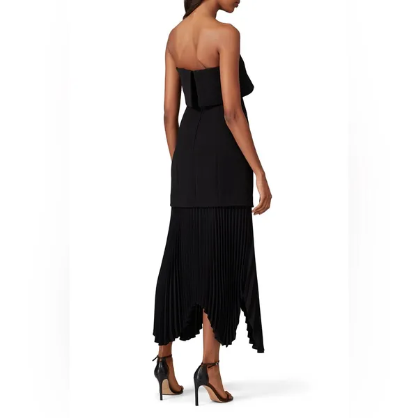 C/MEO COLLECTIVE Take Seriously Dress in Black Womens Long Maxi‎ Medium - Image 3