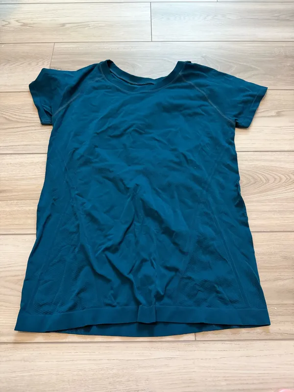Athleta Momentum Seamless Tee - Coastal Teal - Image 3