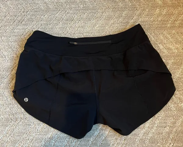 Speed Up High Rise Short 4” Black Size 10 - Image 2