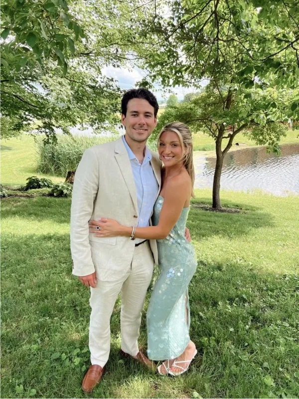 Staud Casey Sequin Strapless Midi Dress in Seafoam 6 - Image 2