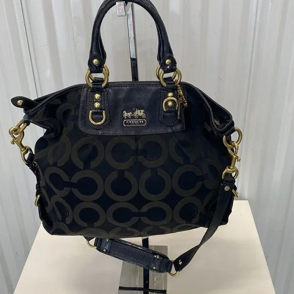 Coach Y2K OP Art satchel handbag - Image 2