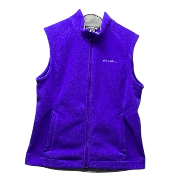 Eddie Bauer fleece vest Purple Size Large - Image 2
