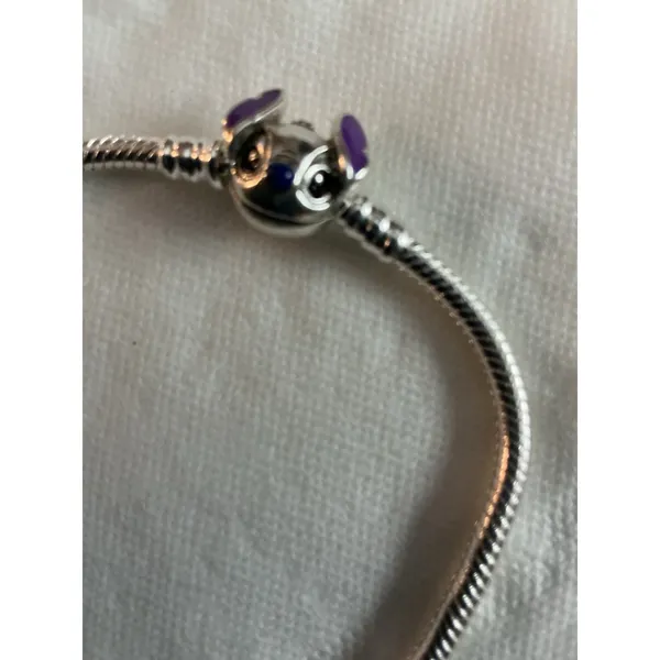 Pandora Disney Stitch Clasp Bracelet 7.5" 19cm Sterling Silver - Image 2