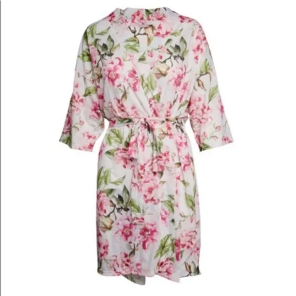 Show Me Your MuMu Womens Brie Robe Garden Of Bloom OS Floral Lightweight - Image 8