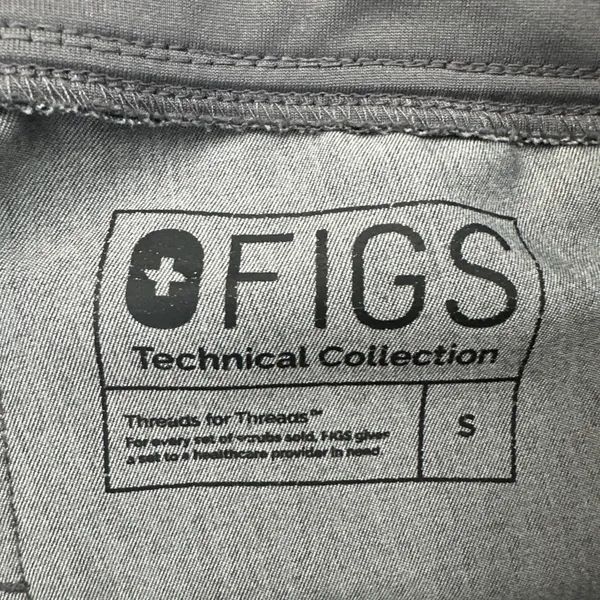 Figs Zamora Jogger Scrub Pants Mid Rise Gray Women's Small x 28 - Image 7