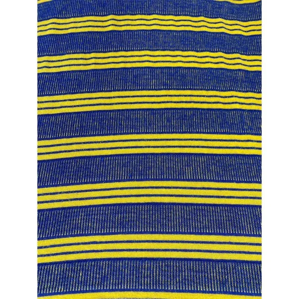 BDG‎ Urban Outfitters Womens Yellow Navy Striped Knit 3/4 Sleeve Dress Size Med - Image 4