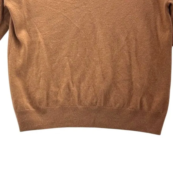 Womens Cashmere‎ Sweater Small Baselayer Soft Warm Cozy Neutral Capsule Simple - Image 5