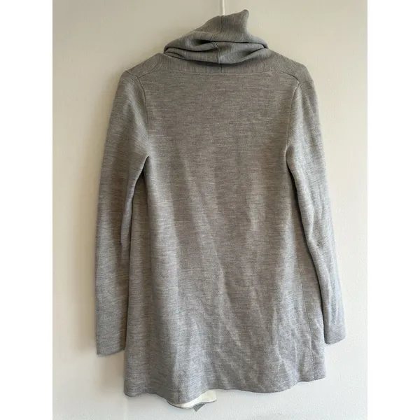 Babaton Aritzia Merino Wool Open Front Cardigan‎ Sweater Women Small - Image 3