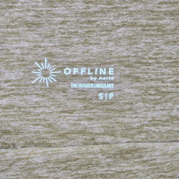 OFFLINE‎ by Aerie The Hugger Exercise Mini Dress Tan Heathered Small S - Image 3