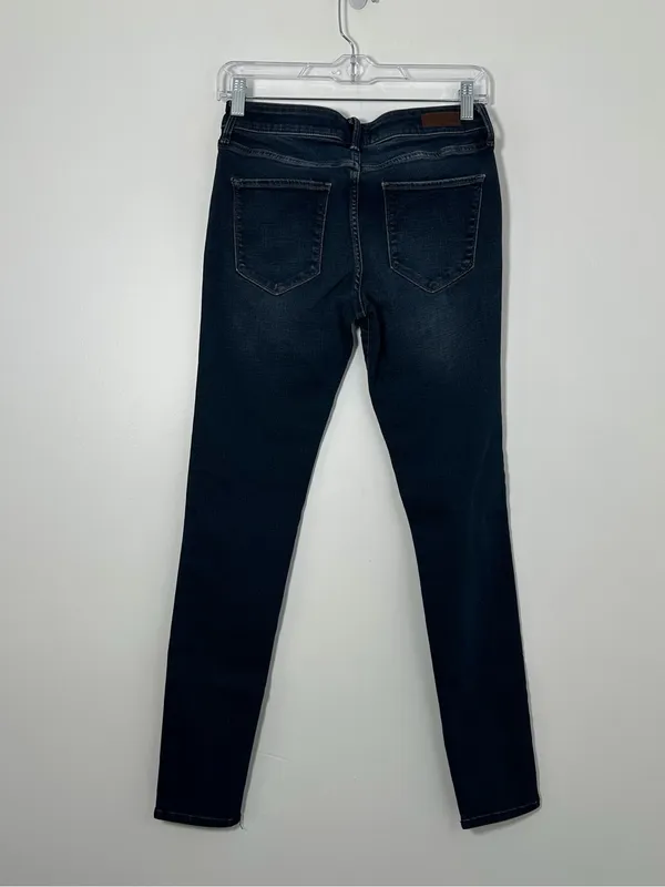 Abercrombie Harper Super Skinny Jeans Size 26 / 2R Dark Wash Stretch - Image 3