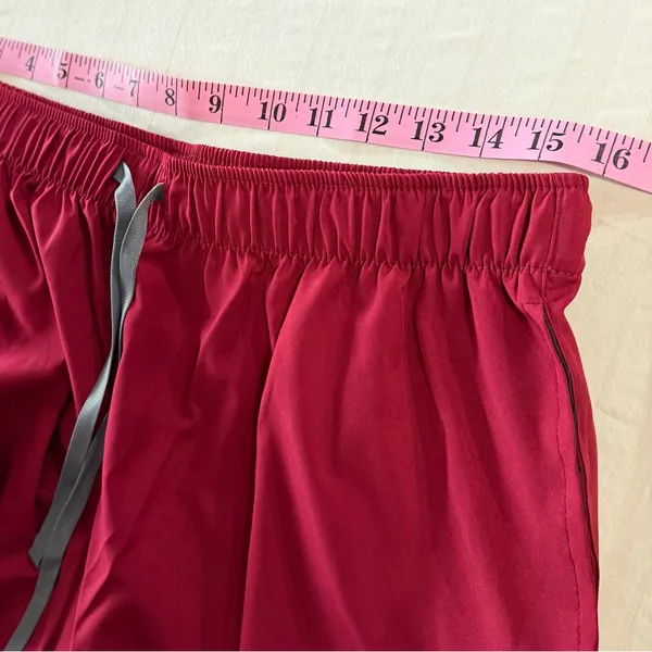 Women's Maroon Two Piece Scrub Set Size XL #260643 Red - Image 7