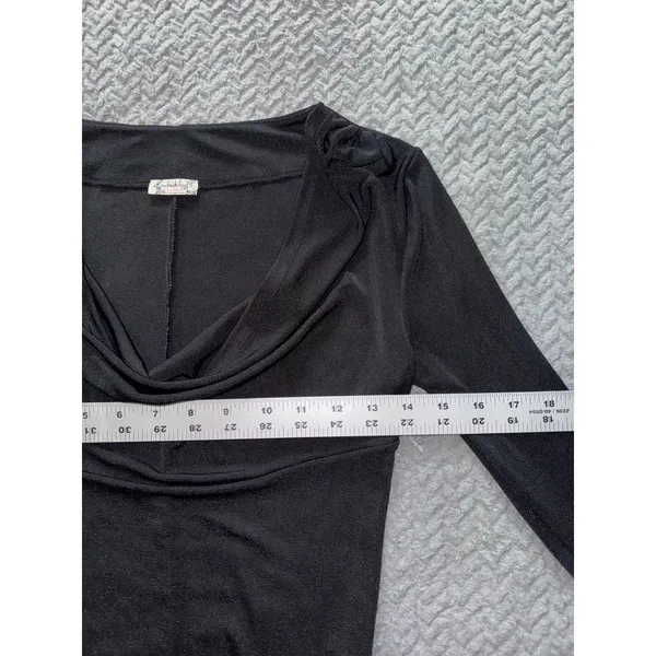 Free People Women's Running Late Long Sleeve‎ Soft Jersey Size Small - Image 5