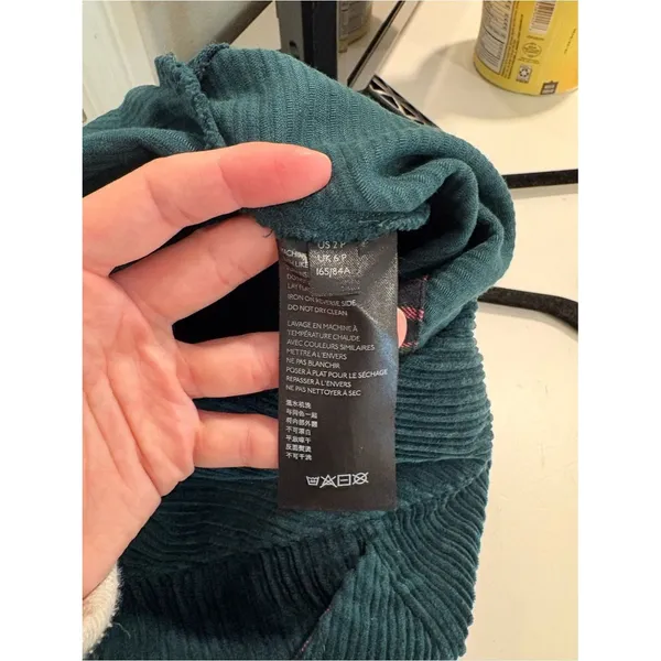 Maeve Slim Corduroy Velvet Mini Skirt - Image 8