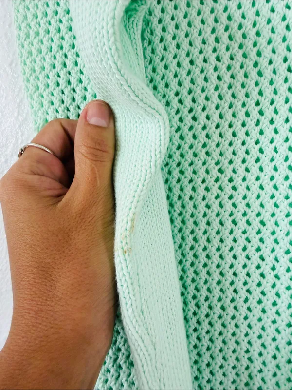 Set of 2 J.Crew Womens M Open Knit Sweaters Mint Green Ivory Cotton NWOT - Image 6