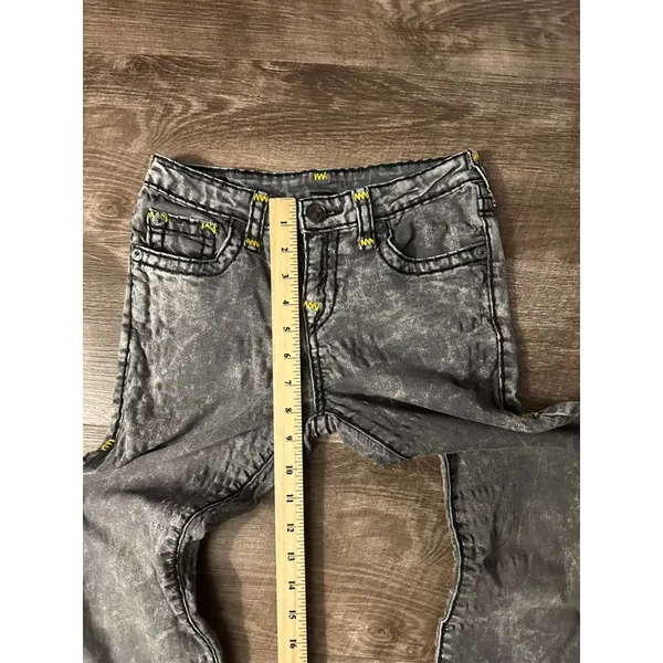 True Religion Geno Slim With Yellow Accents size 12 - Image 3