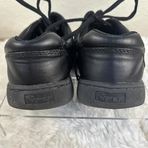 VIPER Shoes Unisex Band Oxford Black Toe Lace Up Casual W7M5 - Image 9