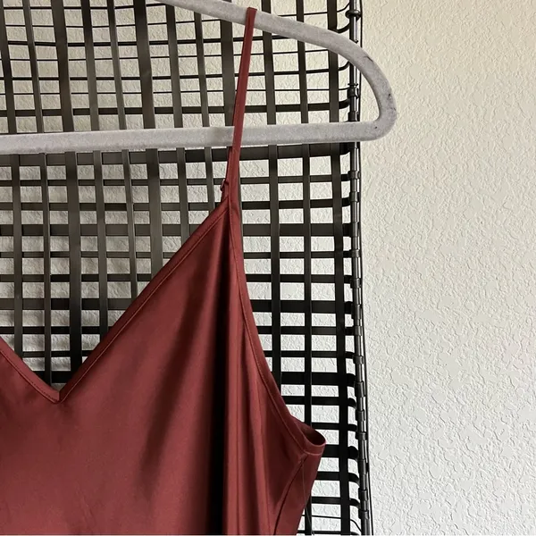 ALLSAINTS Hera satin slip dress - Image 3