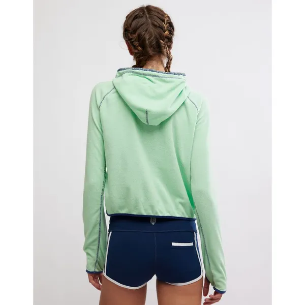 FP MOVEMENT Care FP On The Run Lightweight Fleece Pullover /Jade - Image 7