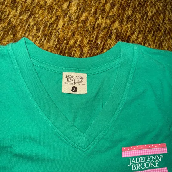 Jadelynn Brooke Green Short Sleeve Tee - Image 3