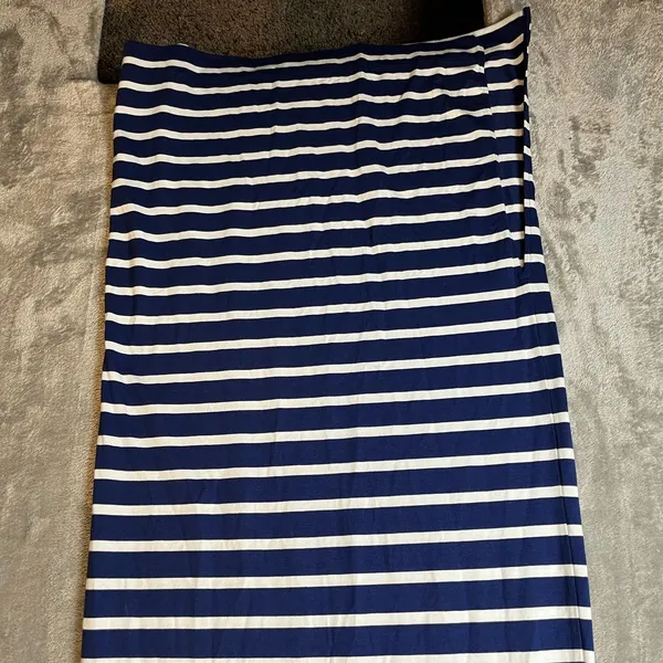 Peruvian Connection‎ Newport Maxi Striped Short Sleeve Dress Sz Small - Image 3
