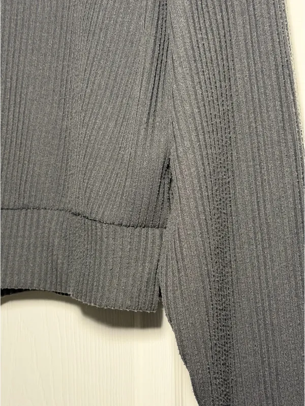 Altar'd State Revival Gray Cropped Hoodie - Image 5