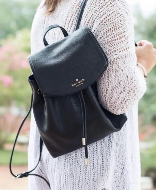 Kate Spade Mulberry Street Small Breezy black mini backpack - Image 14