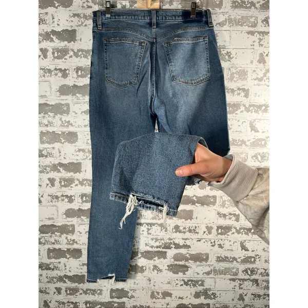 Abercrombie & Fitch | women distressed skinny high-rise denim jeans - Image 7