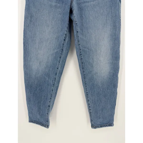 AYR The Couch Slouch Jeans 24S Medium Wash High Rise Relaxed Tapered 90s Denim - Image 4