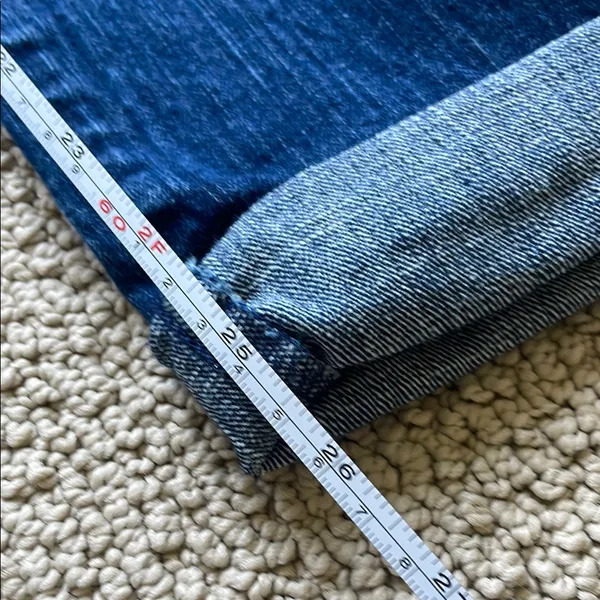 SO Women's Dark Blue Ankle Jeans - Image 8