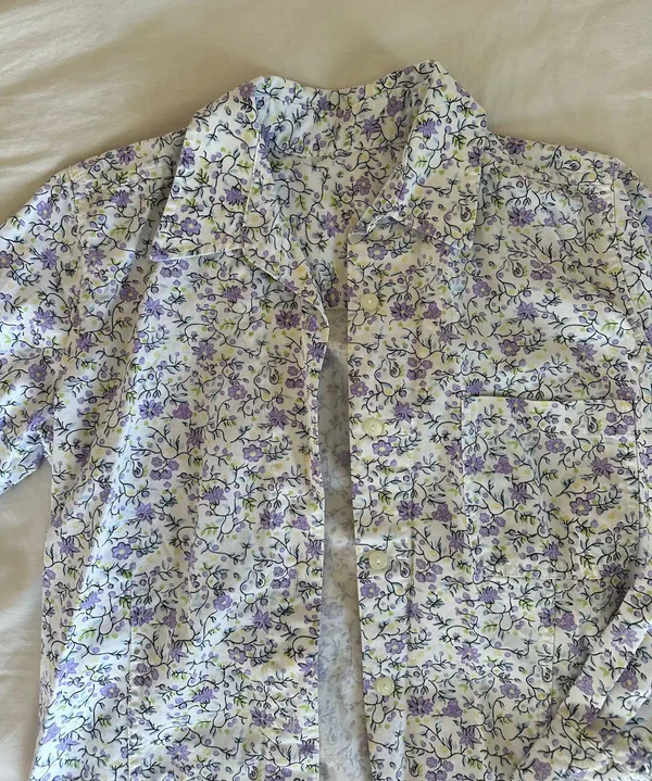 Floral Button Down Multi Size M - Image 2