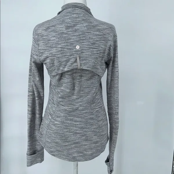 Lululemon Define Jacket Size 8 Wee Are From Space Ice Grey Alpine Full Length - Image 9
