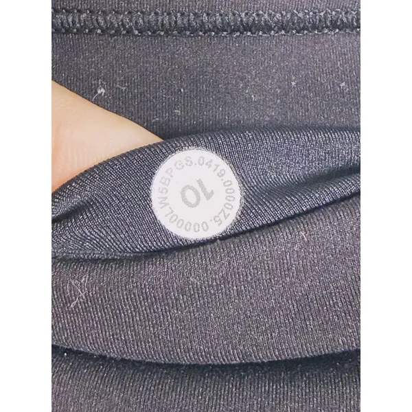Lululemon In Movement Leggings 25" Everlux Size 10 Black Yoga Workout Gym Active - Image 5