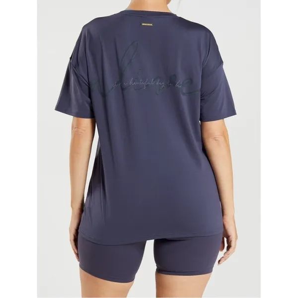 Gymshark x Whitney Simmons Alive Purple Short Sleeve T Shirt Women’s Size Medium - Image 2