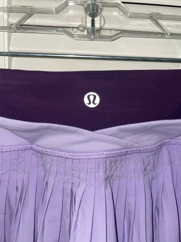 Lululemon Pleated Skirt in Lavender/Purple - Image 3