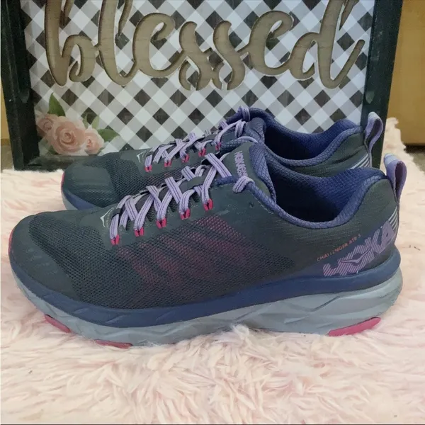 Hoka One One Womens Challenger ATR 5 1104094 EVBR Running Shoes Sz 10 - Image 3
