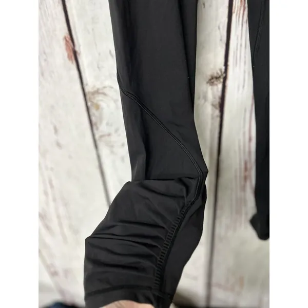Lululemon Play Off The Pleats Scrunch Tight 25" Leggings - Black / Size 8 - Image 2