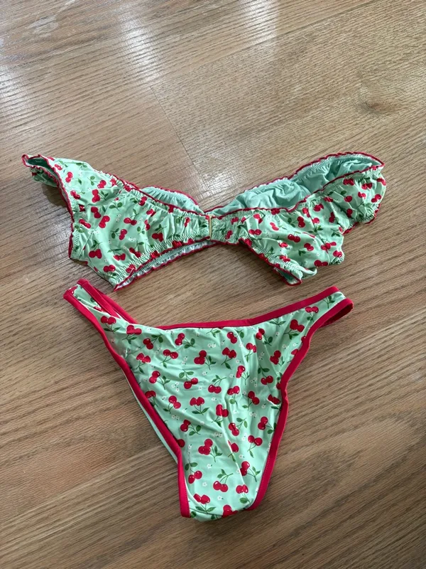 Frankie’s bikini Cherry set - Image 3