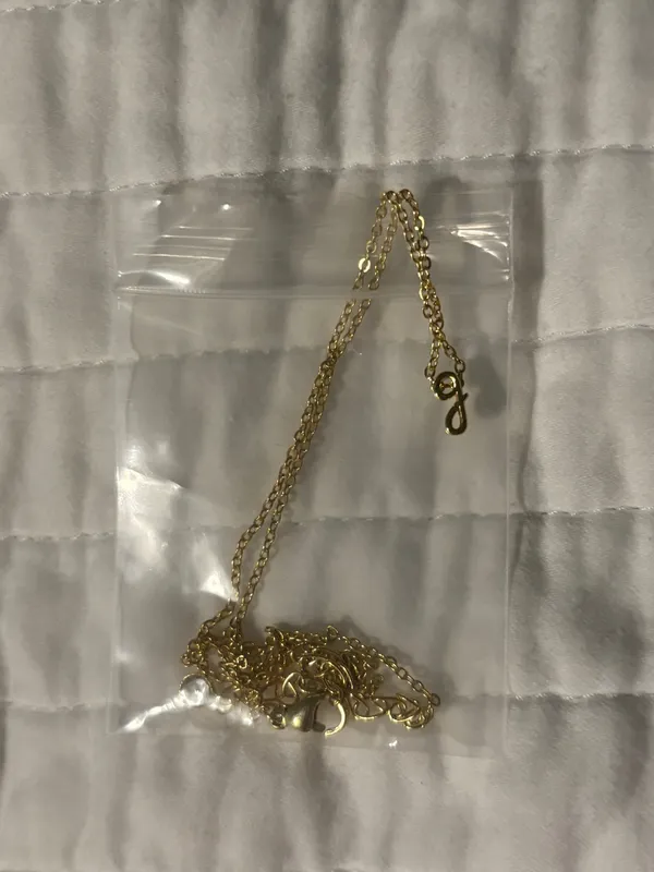 Gold G Necklace - Image 2