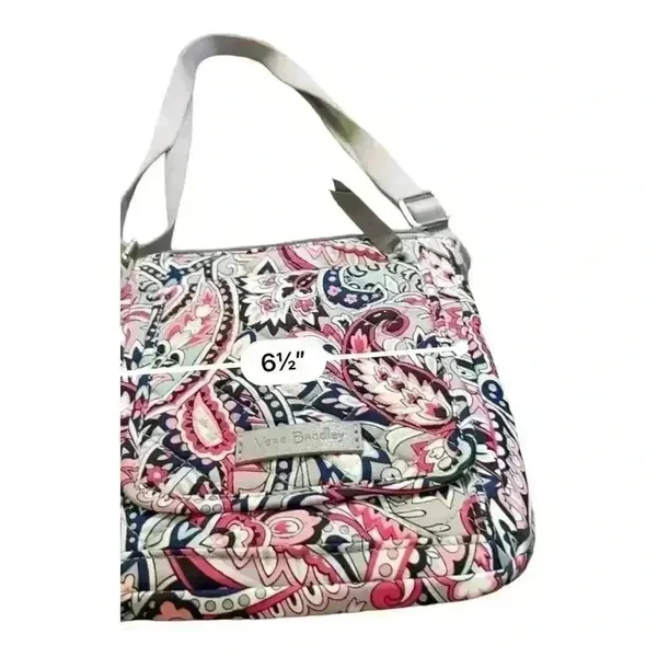 Vera Bradley Iconic Turnabout, Shoulder Bag, Microfibre Women's floral colorful - Image 11