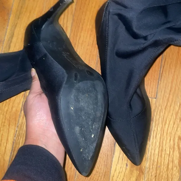 Charles by Charles David Elastic socks boots heels - Image 6