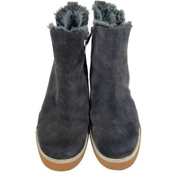 Dolce Vita Zelma Zip High Top Sneaker Booties Gray Size 8 - Image 13