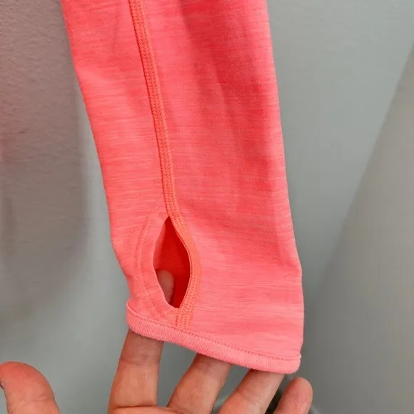 The North Face Neon Melon Pink‎ Orange Pullover Activewear Running Long Sleeve - Image 5