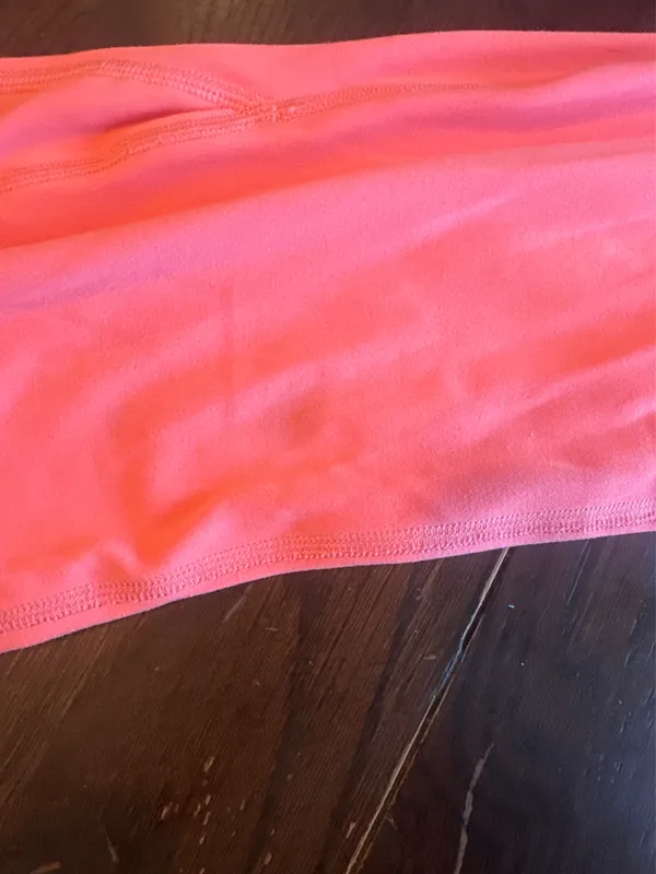 Coral Pink Lululemon Align Leggings - Image 2