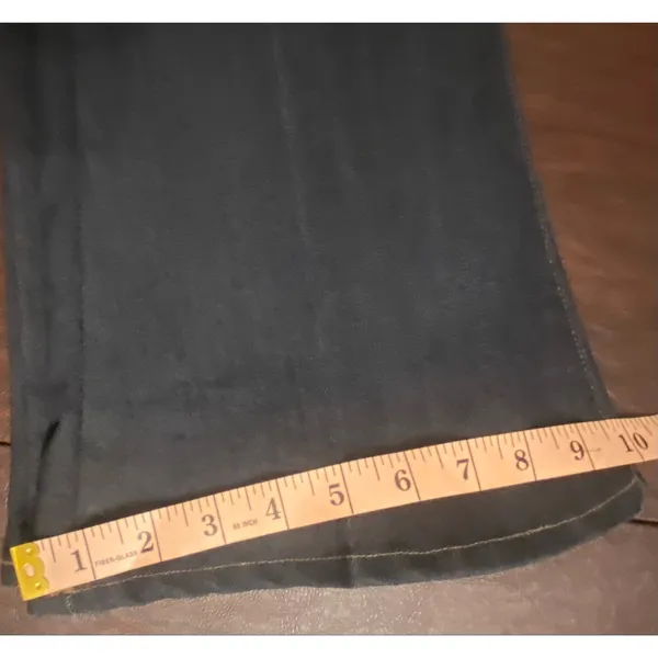 Paige Lou Lou Jeans Size 30 Low Rise Dark Wash Flare Y2K Stretch Denim - Image 12
