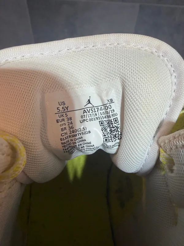 Yellow Floral Nikes - Image 8