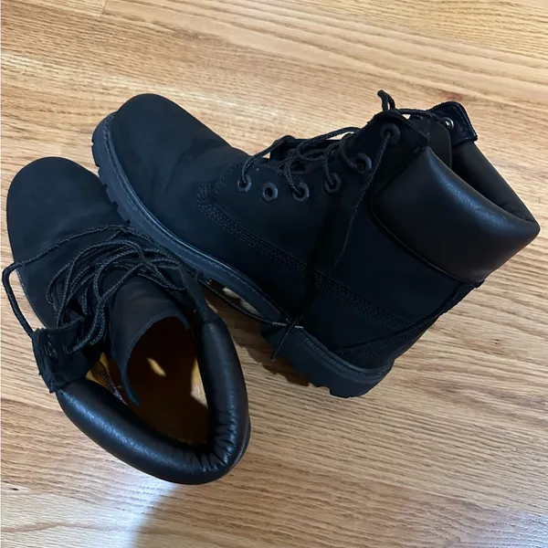 Timberland Black Women's Lace Up Boots - Image 10