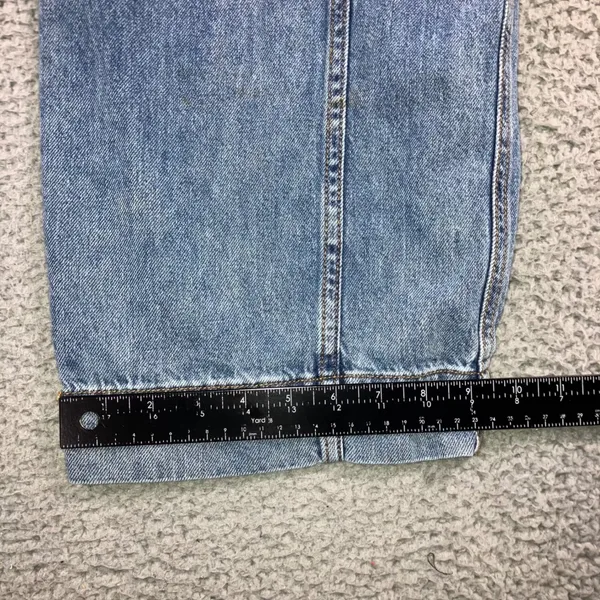 Wild Fable High Rise Cargo Jeans 6 28X30 Blue Streetwear Wide Leg Utility - Image 13