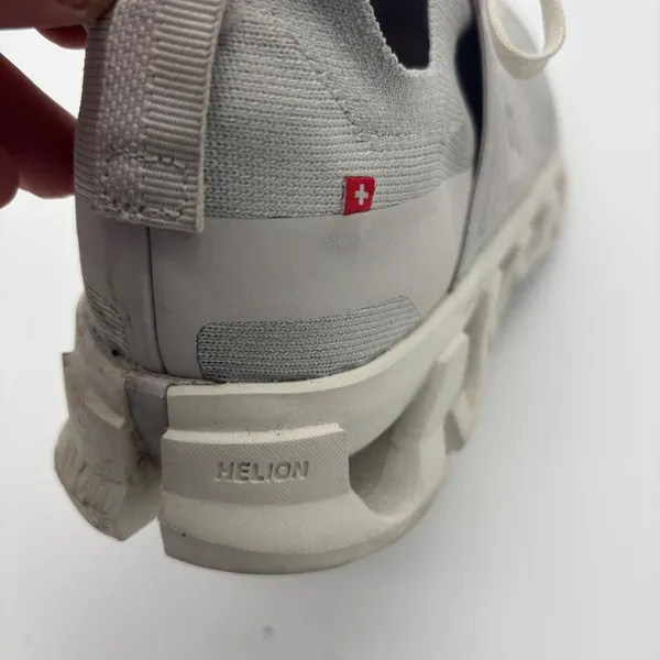 On Cloudswift Grey Running Shoe Womens 10.5 Helion CloudTec Sneaker Right Only* - Image 9