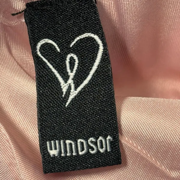 Windsor Heather Floral Burnout Organza Party‎ Dress Pink Rose Gold HOCO Coquette - Image 11